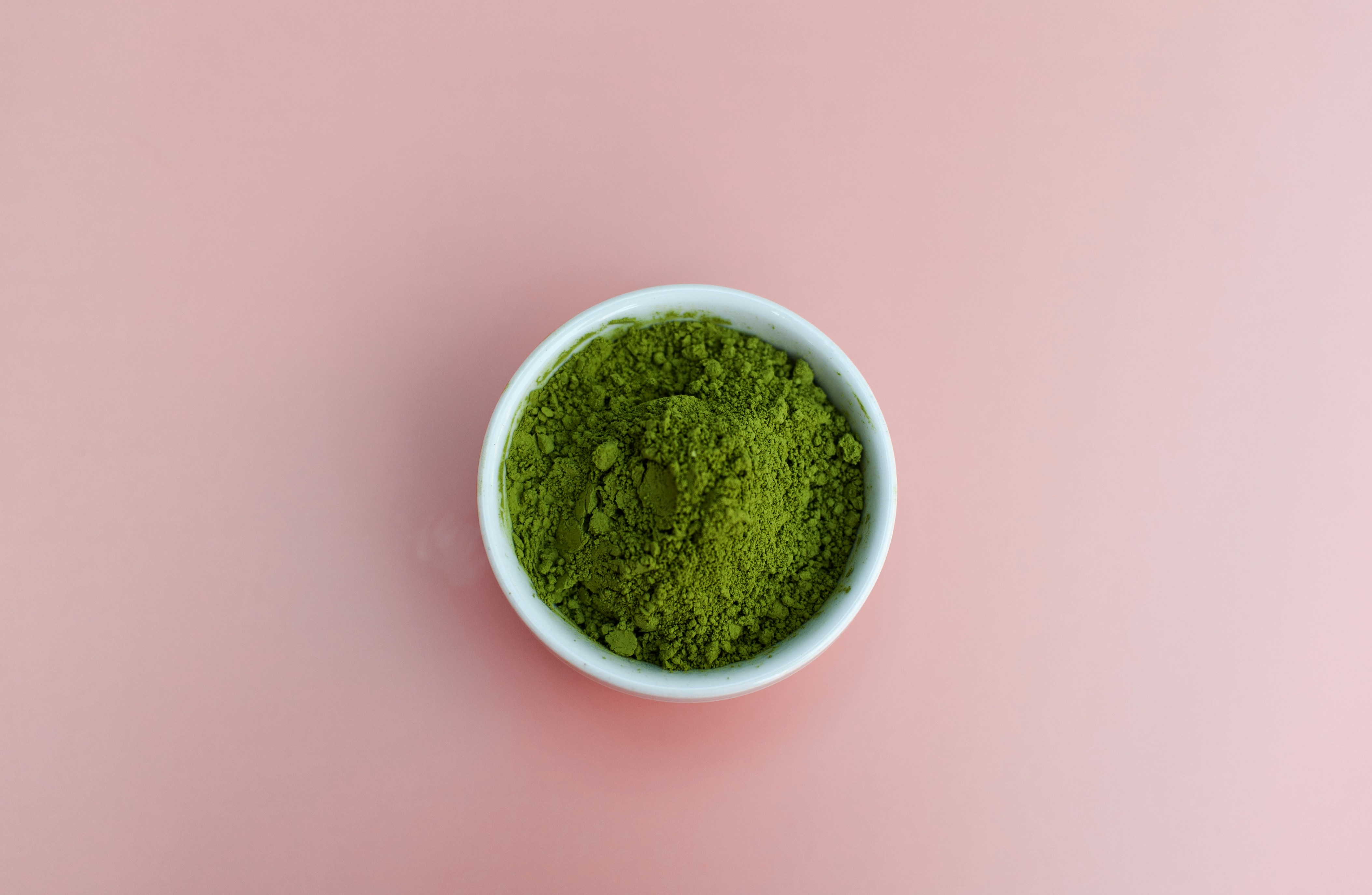 Matcha powder, close detail